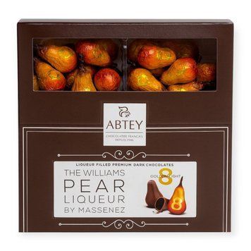 Шоколадні грушечки Abtey Snowbox 70 Golden 8 Pears 960 гр НФ-00014284 фото