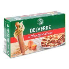 Листи на лазанью Delverde яєчні 500 гр НФ-00015479 фото