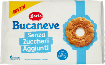Печиво Doria Bucaneve Senza zuccheri 263 гр НФ-00010598 фото