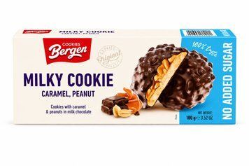 Печиво Bergen with salty caramel 128 g НФ-00016005 фото