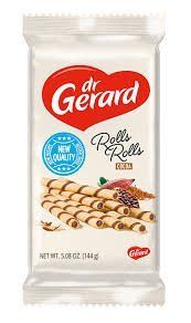 Вафельні трубочки Dr.Gerard Rolls Cocoa з какао 144 гр НФ-00014890 фото