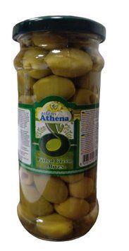Оливки зелені Athena без кісточки 370 гр НФ-00002208 фото