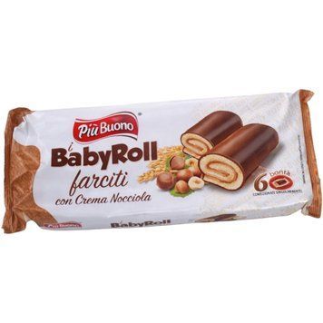 Міні рулетики Piu Buono Baby Roll з горіховою пастою 192 гр НФ-00015457 фото