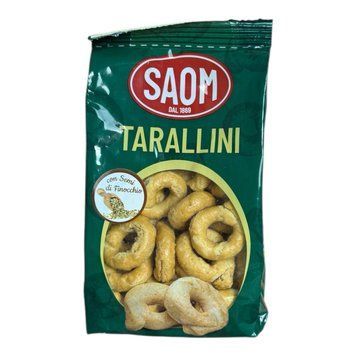 Тараліні Saom з насінням фенхелю 200 гр НФ-00012084 фото