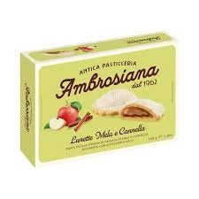 Печиво Ambrosiana Lunette Mela e Cannella яблуко з корицею 140 гр НФ-00013484 фото