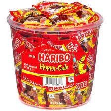 Желейні цукерки зі смаком коли Haribo Happy Cola Minis 100х10 гр НФ-00007535 фото