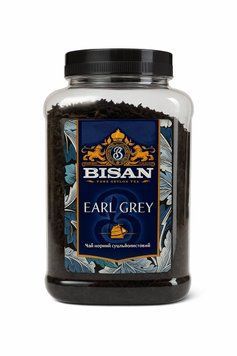Чай Bisan чай чорний Earl Grey 150 гр пласт. НФ-00014153 фото