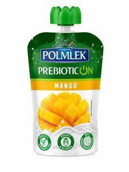 Йогурт-пробіотик зі смаком манго Polmlek 120 гр НФ-00015876 фото