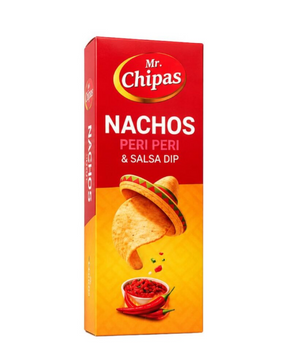 Кукурудзяні чіпси начос Mr. Chipas Peri-Peri з сальсою 70 г НФ-00016876 фото