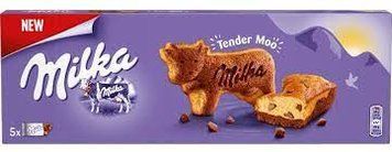 Бісквіт Milka Tender Moo cow з шматочками молочного шоколаду 140 гр НФ-00006092 фото
