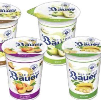Йогурт Bauer 250 гр зі смаками НФ-00002045 фото