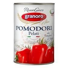 Помідори очищені консервовані Granoro Pomodori Pelati 400 г НФ-00006767 фото