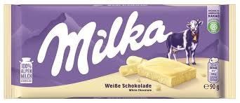 Шоколадка Milka Weibe Schokolade 90 гр НФ-00014667 фото