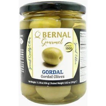 Оливки Bernal Gourmet Гігант з кісточкою 436 гр НФ-00015186 фото