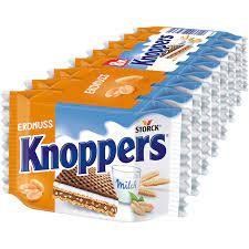 Вафлі Knoppers Erdnuss з подрібленим арахісом 200 гр НФ-00007483 фото