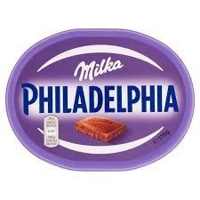 Сир шоколадний Philadelphia Milka 175 гр НФ-00008206 фото