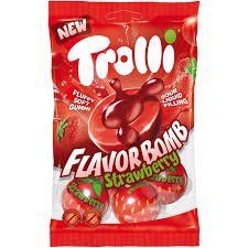 Цукерки Trolli Flavor Bomb Strawberry 75 гр НФ-00013558 фото