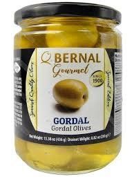 Оливки Bernal Gordal Гігант з кісточкою 436 гр НФ-00003400 фото