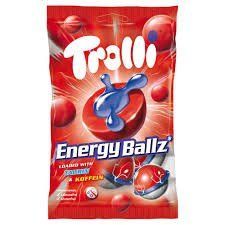 Цукерки Trolli Energy Ballz 75 гр з начинкою НФ-00013559 фото