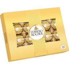 Подарункові цукерки Ferrero Rocher 250 гр картонна коробка НФ-00014208 фото