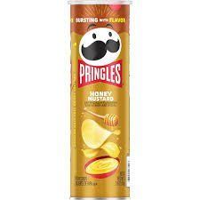 Чіпси Pringles Hot Mustard мед та гірчиця 158 гр НФ-00013761 фото