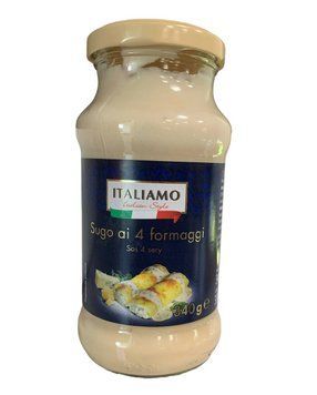 Соус Italiamo Sugo ai 4 formaggi Чотири сири 340 гр НФ-00005577 фото
