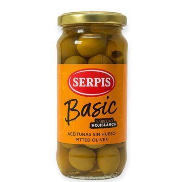 Оливки зелені без кісточки Serpis Basic 235 гр НФ-00014097 фото