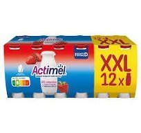Йогуртовий напій Actimel полуниця/фруктовий мікс 12 х 100 гр НФ-00008457 фото