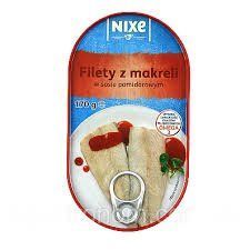 Філе макрелі в помідоровому соусі Nixe 170 гр НФ-00000167 фото