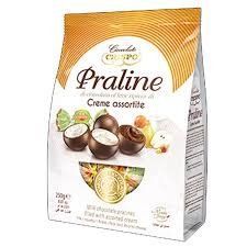 Цукерки Crispo Praline вершкове асорті 250 гр НФ-00014326 фото