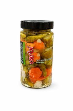 Оливки Corbi Mixed pickles мариноване асорті 325 гр НФ-00014986 фото