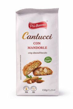 Печиво Cantucci Piu Buono з мигдалем 150 гр НФ-00015462 фото