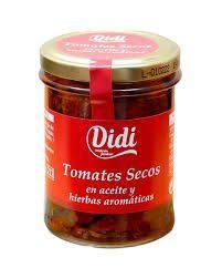 Помідори Didi Tomates Secosвялені з духмяними травами 190 гр НФ-00011748 фото