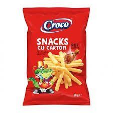 Снеки зі смаком картоплі та курки Croco 50 гр НФ-00015070 фото