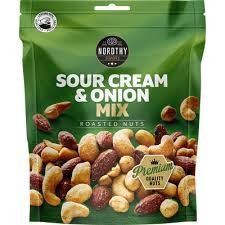 Горіхи Nordthy Sour Cream & Onion Mix 150 г НФ-00015730 фото