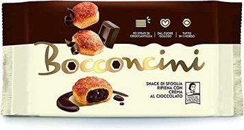 Печиво Bocconcini з шоколадною начинкою 100г(10штук) НФ-00009644 фото