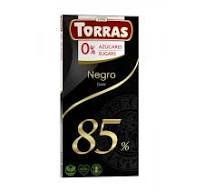 Шоколад чорний Torras Negro 85% 75 гр код 585 НФ-00010521 фото