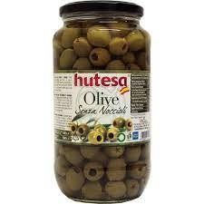 Оливки зелені без кісточки Hutesa 900 гр НФ-00003419 фото