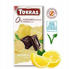 Шоколад чорний Torras з лимоном 75 гр код 523 НФ-00015193 фото