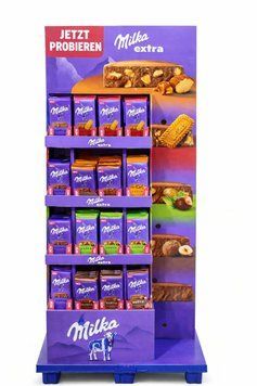 Шоколад Milka в асортименті(стенд-228 шт) НФ-00015218 фото