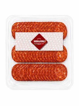 Нарізка салямі Brunamore Salame Piccante нарізка 100 г НФ-00015928 фото