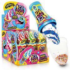 Диспенсер з цукерками JOHNY BEE Ice Cream Pop Display 27 гр (морозиво) НФ-00013770 фото