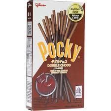 Печиво-палички Glico Pocky Double Choco подвійний шоколад 47 гр НФ-00013529 фото