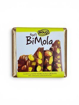 Молочний шоколад з фісташками та шматочками гуави Bolci 70 г НФ-00016043 фото