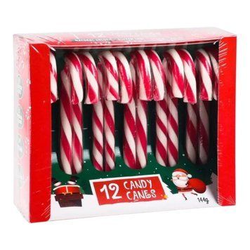 Цукерки Candy Canes 12х12 гр червоні тростини НФ-00014245 фото