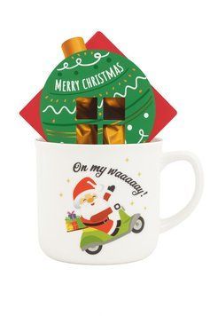 Подарункова чашка Merry Christmas+цукерки НФ-00007346 фото