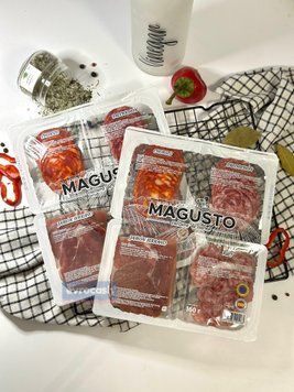 Мясне асорті нарізка Magusto 160 гр (хамон,фует) НФ-00010604 фото