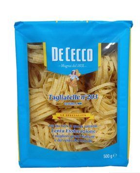 Макарони гнізда De Cecco tagliatelle 203 500 гр НФ-00007996 фото