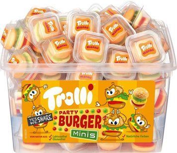 Міні-бургери Trolli 10 г бокс 60 шт НФ-00007188 фото