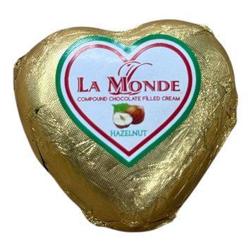 Цукерки La Monde Heart Hazelnut Flavored(2,5 кг ящ) 1988 НФ-00012548 фото